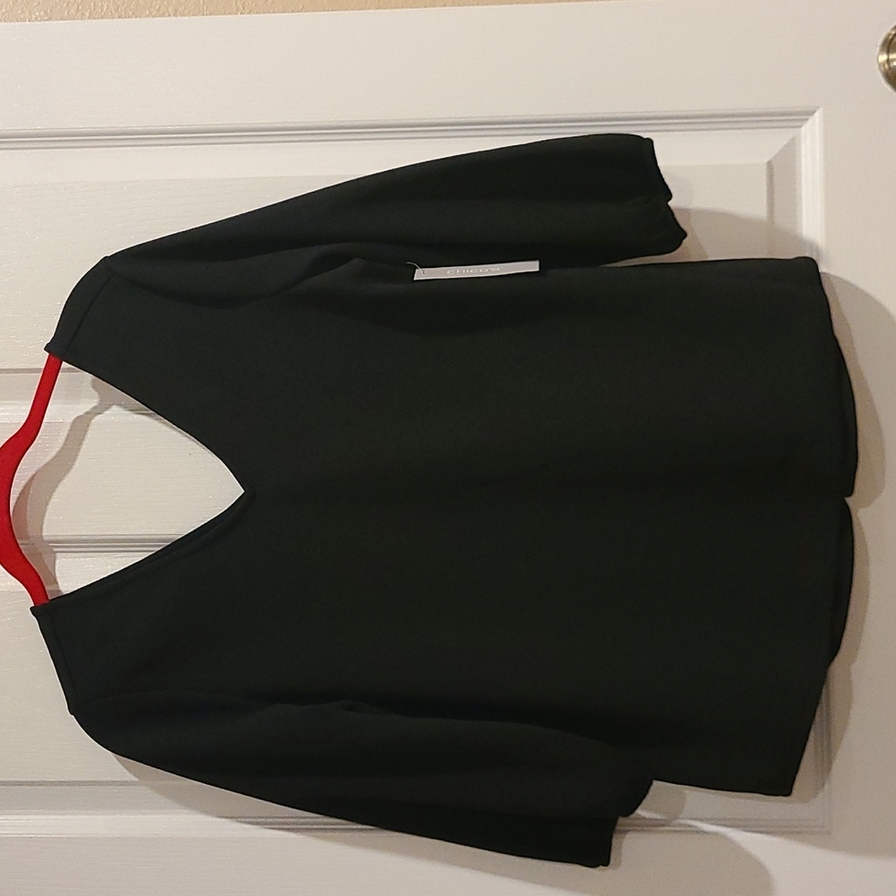 Chico's Black knit top